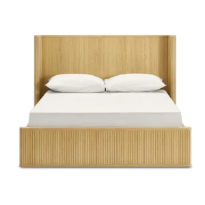 Light Wood Designer Bed