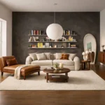 Modern Curve Lounge sofa