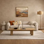 Modern Curve Lounge sofa