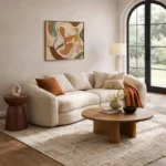 Modern Curve Lounge sofa