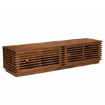 Striven Slatted Media Console