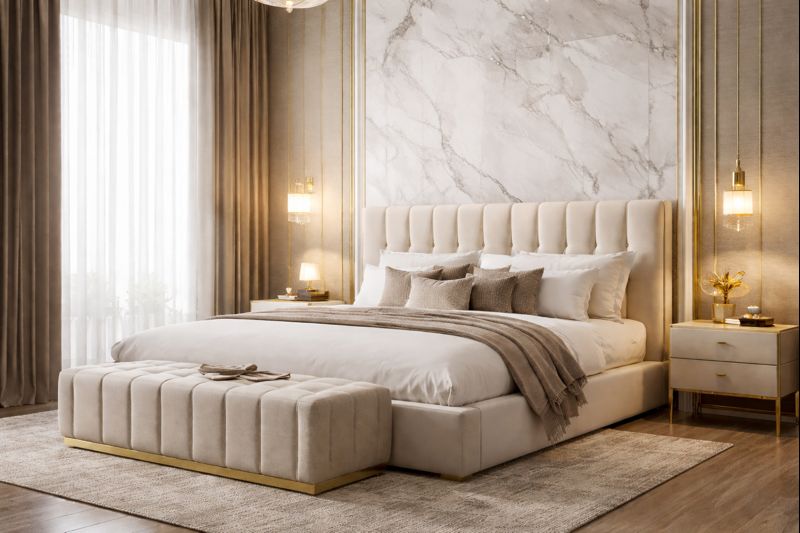 upholstered beds