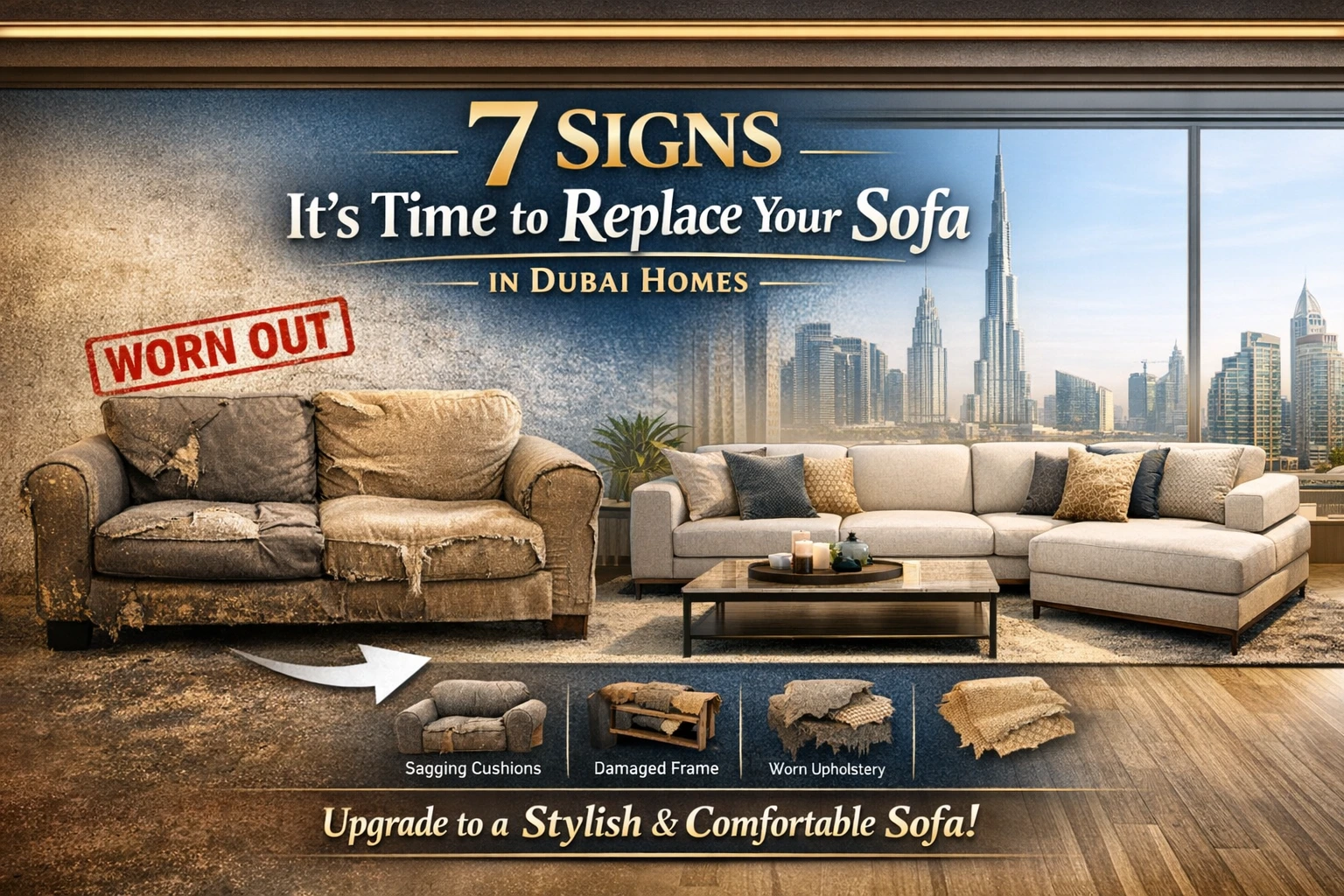 Replace Your Sofa in Dubai Homes