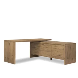 Arden L-Shape Storage Desk