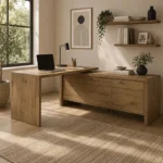 Arden L-Shape Storage Desk