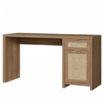 Valin Oak Cane Desk
