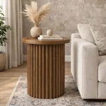 Virali Fluted Side Table