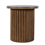 Virali Fluted Side Table