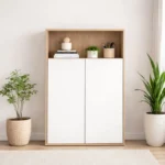 Arvin Open Shelf Cabinet