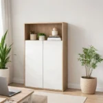 Arvin Open Shelf Cabinet