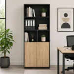 Nero Oak Storage Shelf