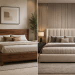 Wooden Bed vs Upholstered Bed