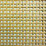 Yellow Square Mesh Webbing