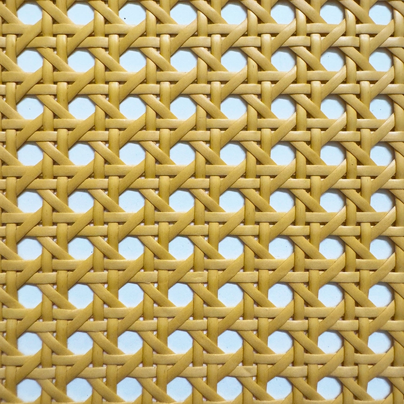 Front Hexagonal Rattan Plastic Webbing