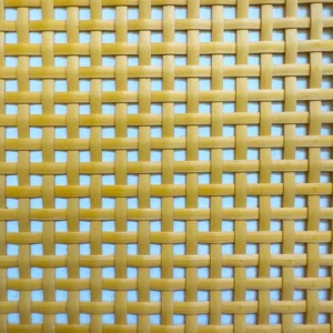 Yellow Square Mesh Webbing