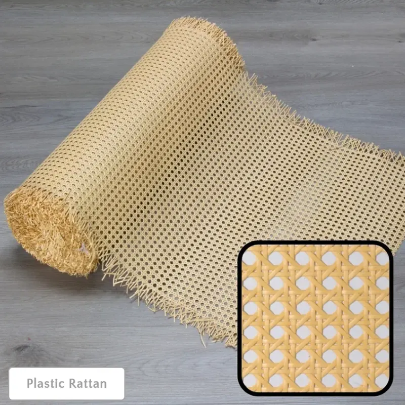 Hexagonal Rattan Plastic Webbing 1 Hexagonal Rattan Plastic Webbing